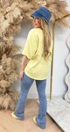 CIAO OVERSIZED SHIRT 1140-23 YELLOW