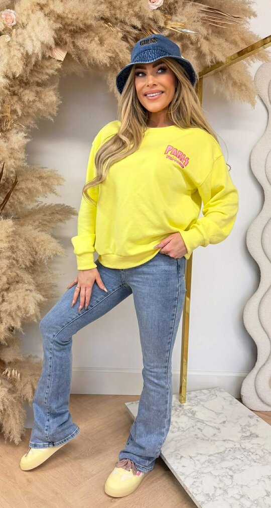 PARIS FESTIVAL SWEATER 8011533 YELLOW