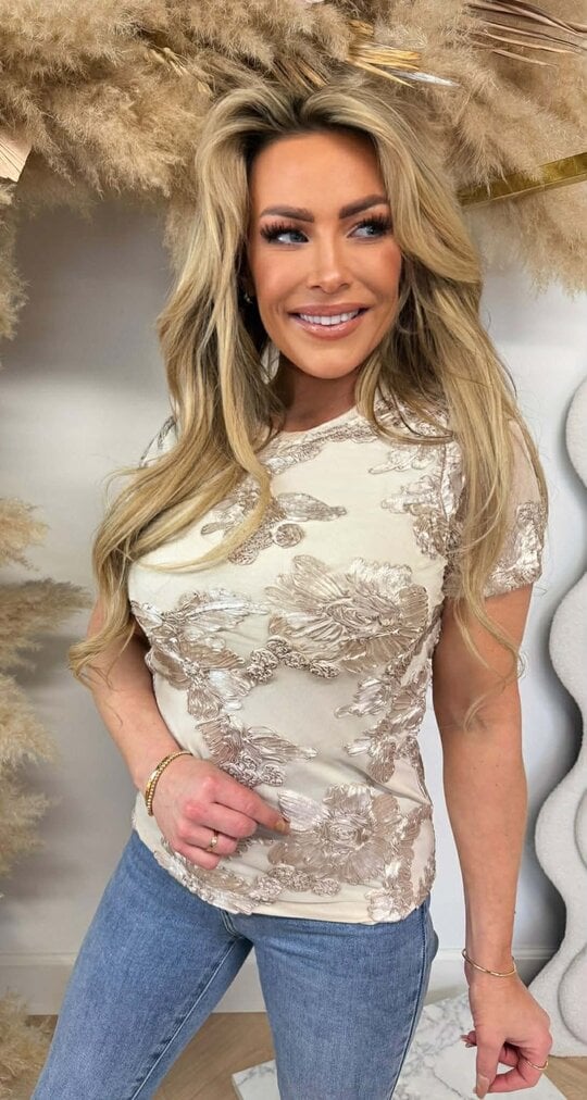 GLAM SHIRT 151 BEIGE