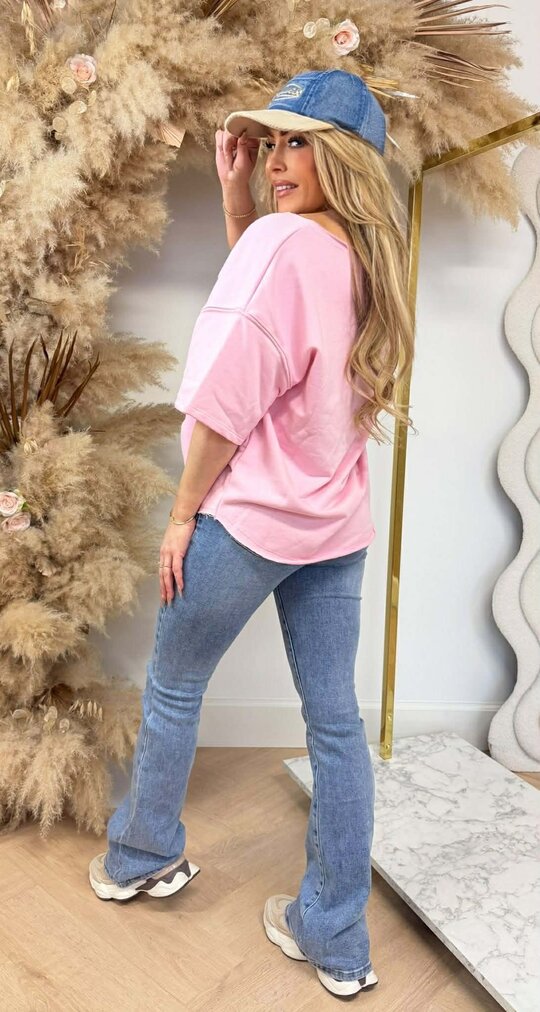 CIAO OVERSIZED SHIRT 1140-23 LIGHTPINK