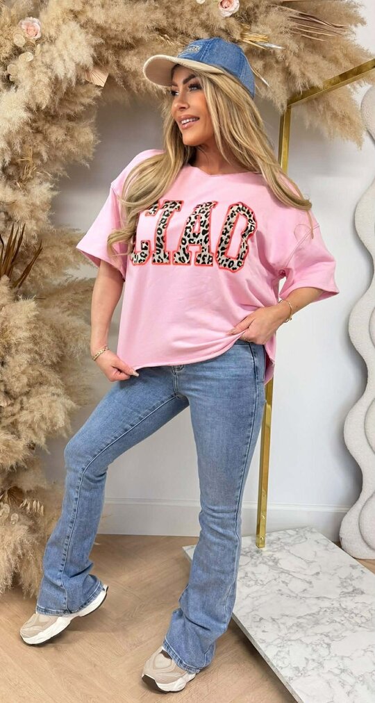 CIAO OVERSIZED SHIRT 1140-23 LIGHTPINK
