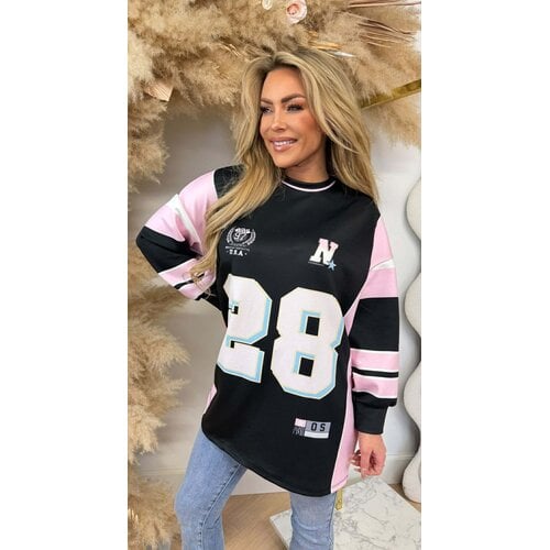 N 28 OVERSIZED SHIRT BLACK N 28 OVERSIZED SHIRT BLACK