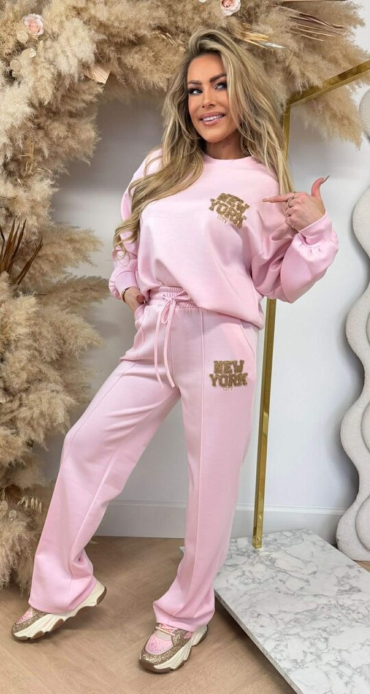 CITY NEW YORK SET LIGHTPINK