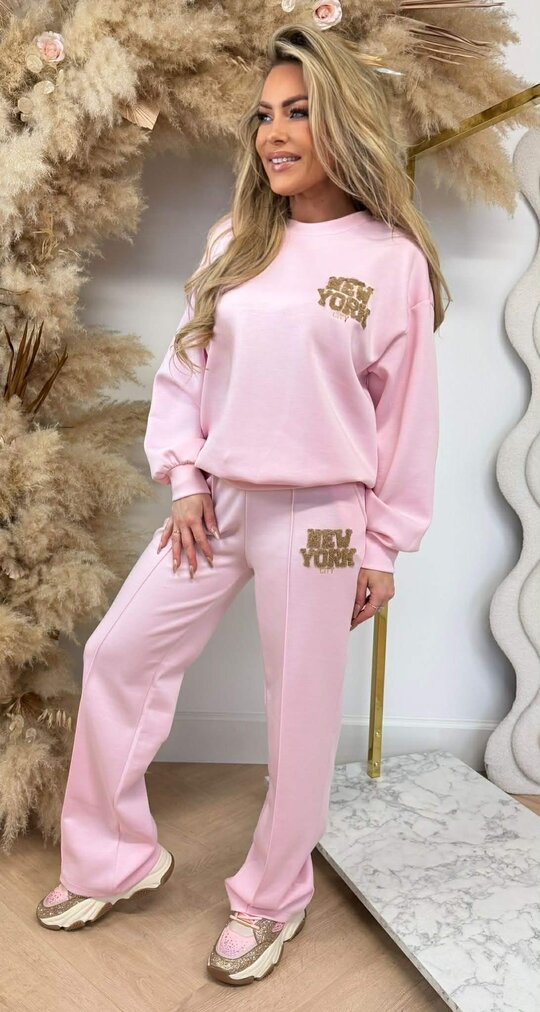 CITY NEW YORK SET LIGHTPINK