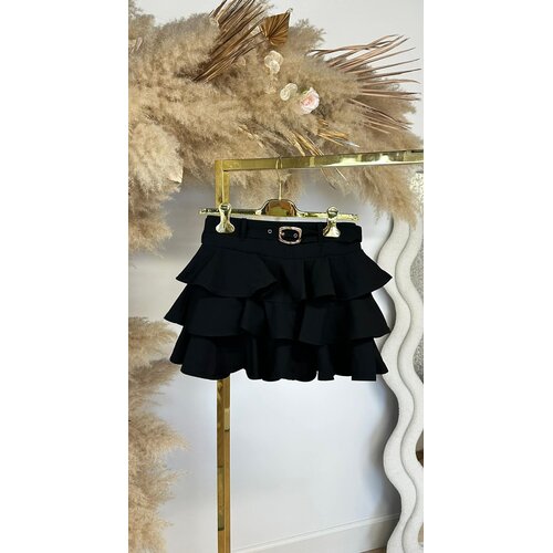 RUBY RUFFLE SKORT 7515 BLACK