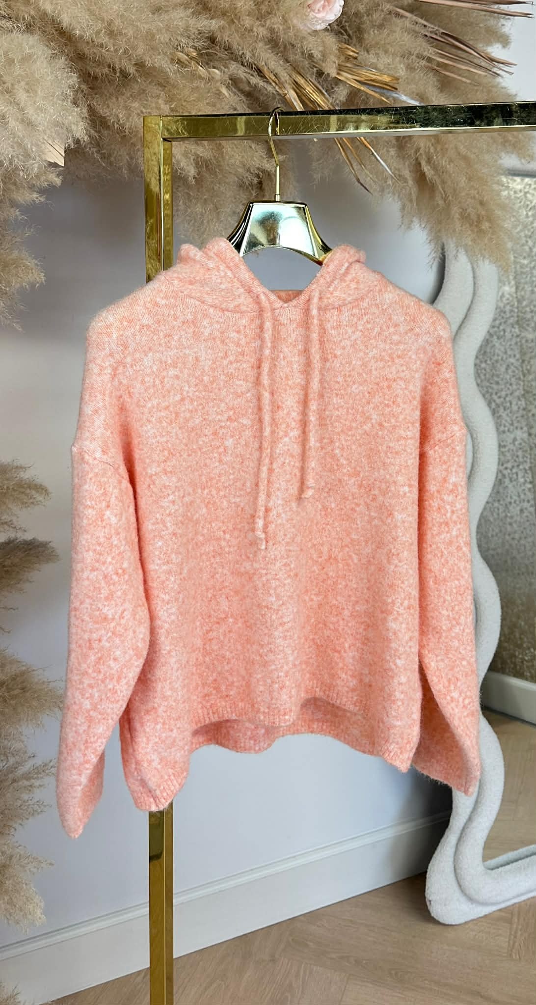 BROOKE BASIC SOFT HOODIE PINK