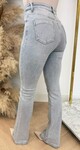 MISS FLARE JEANS 6156-19 GREY