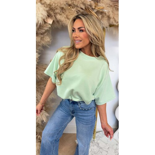 MUSTY CROPPED TOP MINT