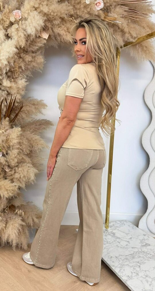 TRAVEL ELLE GOLDEN TOP BEIGE