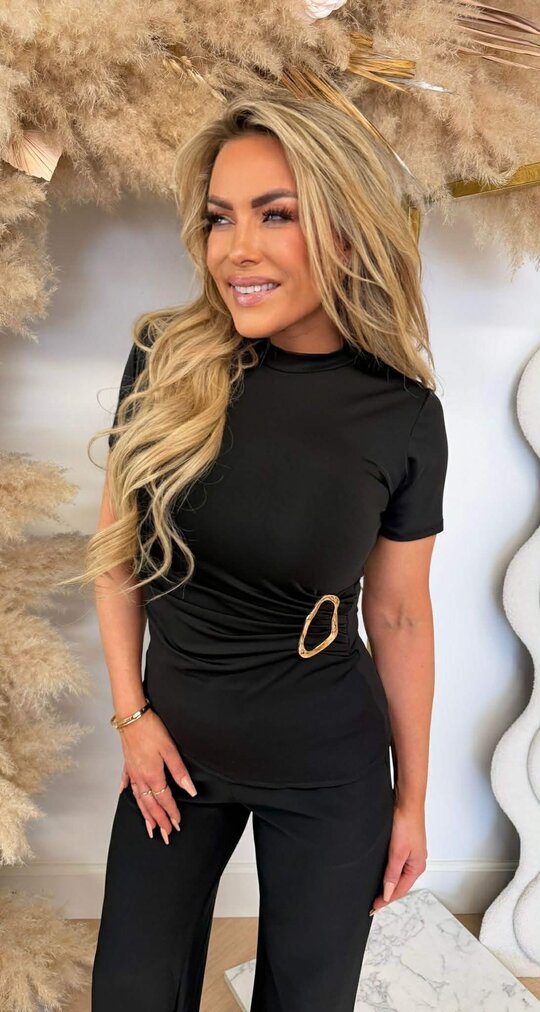 TRAVEL ELLE GOLDEN TOP BLACK TRAVEL ELLE GOLDEN TOP BLACK