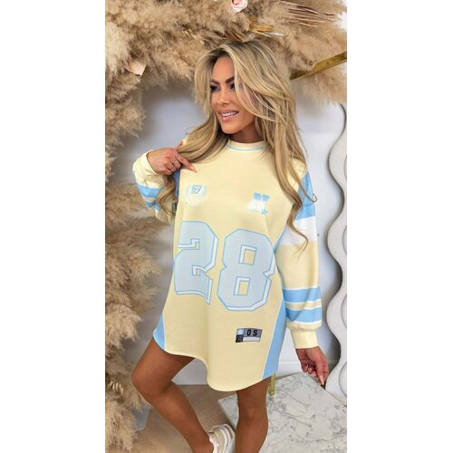 N 28 OVERSIZED SHIRT YELLOW