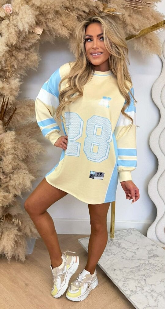 N 28 OVERSIZED SHIRT YELLOW N 28 OVERSIZED SHIRT YELLOW