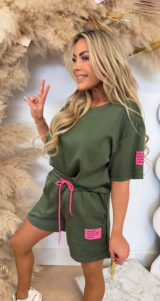 BESTSELLER LIFE SET ARMYGREEN