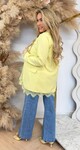 LARA LACE BLAZER YELLOW