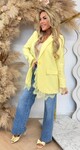 LARA LACE BLAZER YELLOW