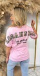 LEO LOS ANGELES TEE 267 PINK