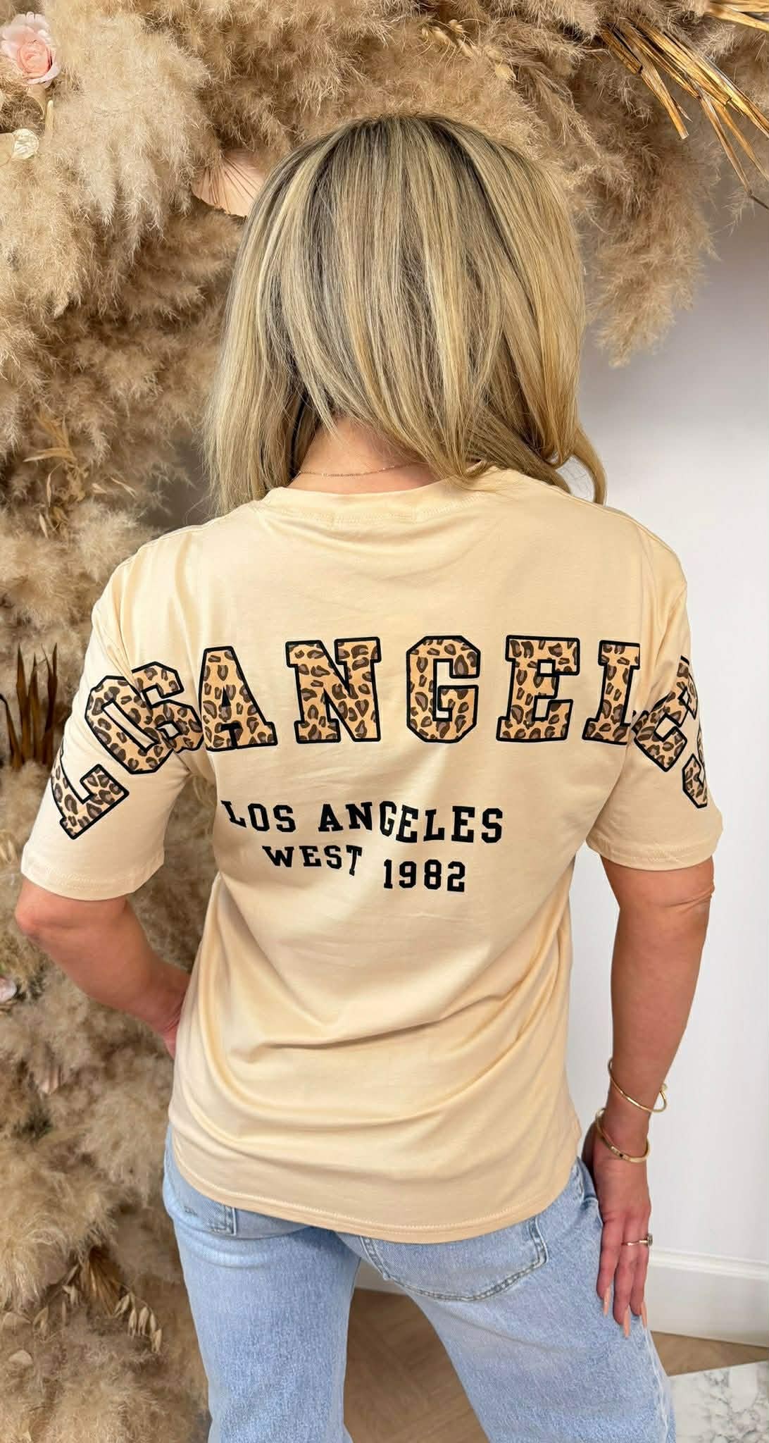 LEO LOS ANGELES TEE 267 BEIGE