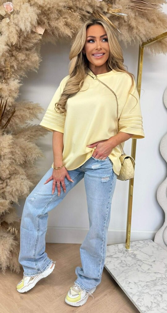 NAOMI GOLDY TEE YELLOW