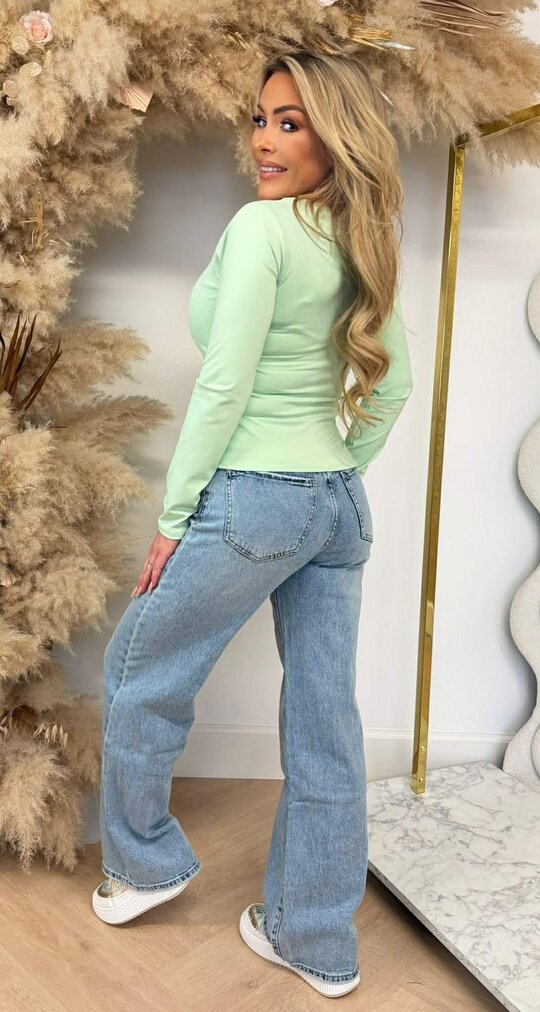MAYE LONGSLEEVE TOP MINT