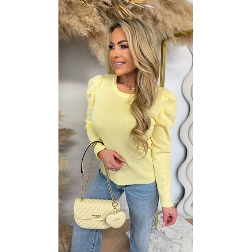 CLARA POF MOUW TOP 8806 YELLOW