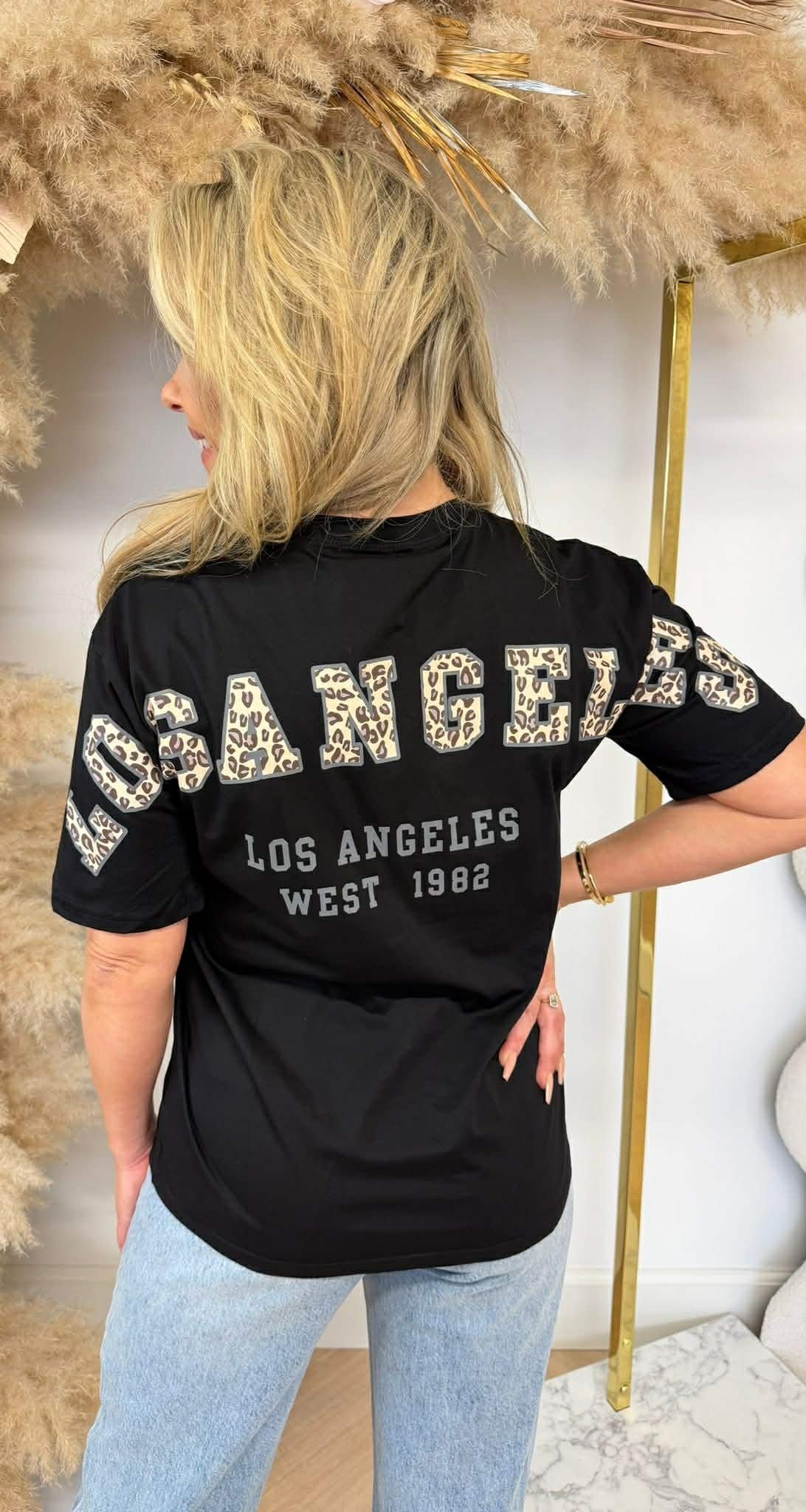 LEO LOS ANGELES TEE 267 BLACK