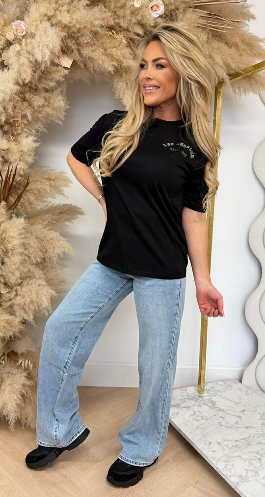 LEO LOS ANGELES TEE 267 BLACK