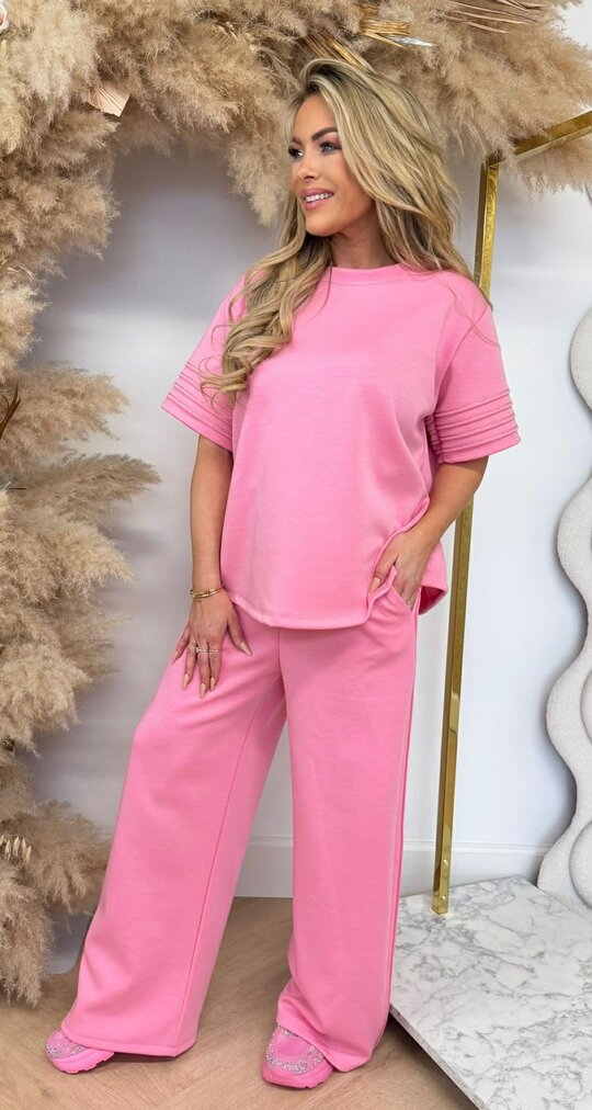 GOLDEN TWO PIECE SET SWEETPINK