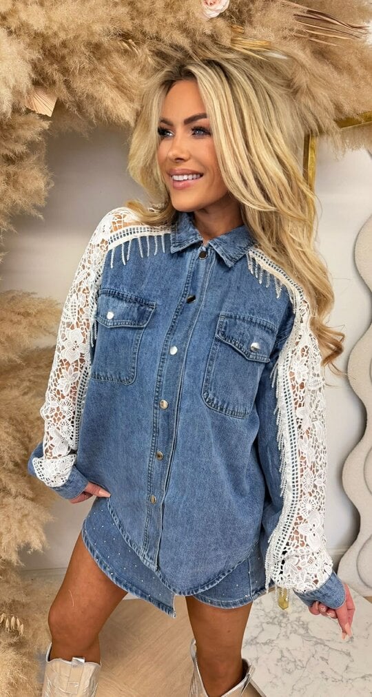 BOHO DENIM JACK 6016 DENIMBLUE
