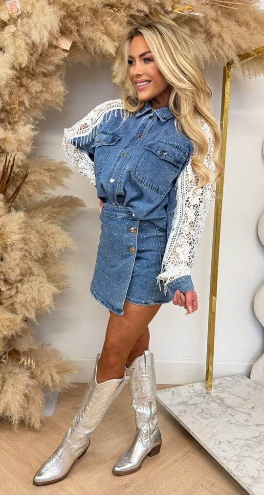 BOHO DENIM JACK 6016 DENIMBLUE