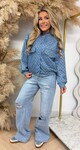 SOFT INSPIRED JACKET DENIMBLUE