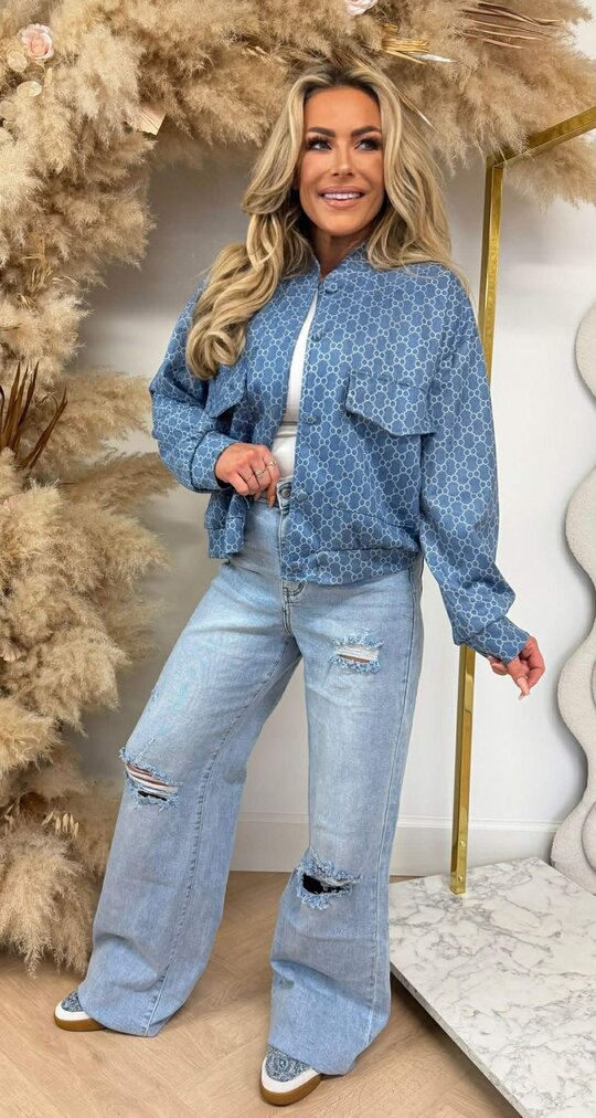 SOFT INSPIRED JACKET DENIMBLUE