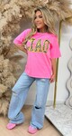 LEO CIAO TEE 6030-411 NEONPINK