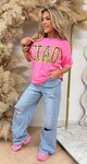 LEO CIAO TEE 6030-411 NEONPINK