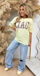 LEO CIAO TEE 6030-411 YELLOW