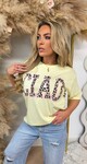 LEO CIAO TEE 6030-411 YELLOW