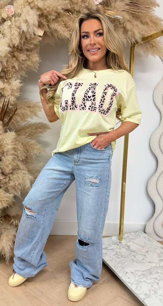 LEO CIAO TEE 6030-411 YELLOW