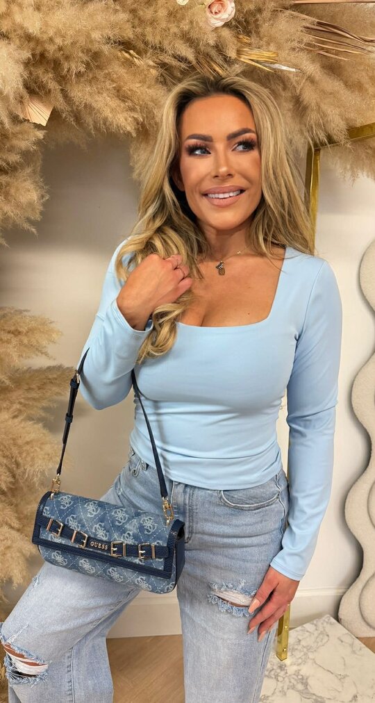 MAYE LONGSLEEVE TOP LIGHTBLUE MAYE LONGSLEEVE TOP LIGHTBLUE