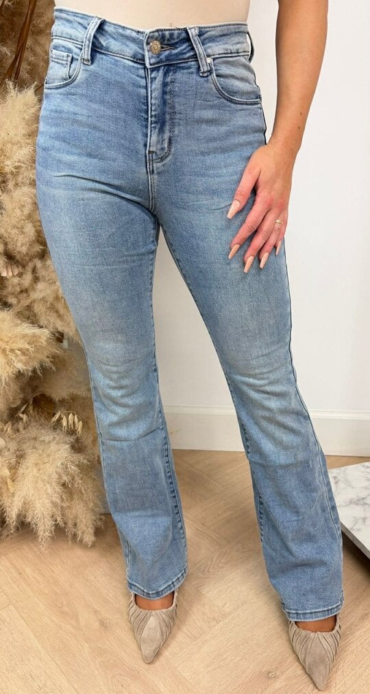 HELLO FLARED JEANS 5373-3 DENIMBLUE