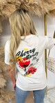 CHERRY SPRITZ TEE 8011042 OFFWHITE