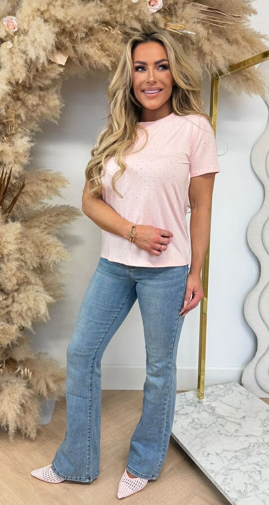 BY SWAN SPARKLE TEE 9368 PINK