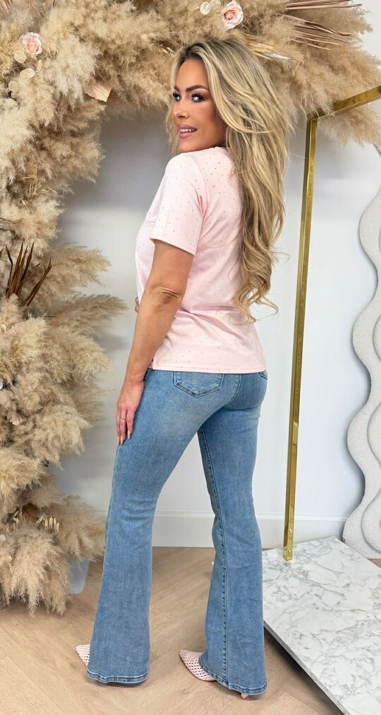BY SWAN SPARKLE TEE 9368 PINK