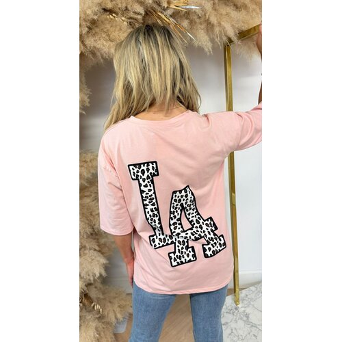 LA LOGO LEO TEE *L* PINK