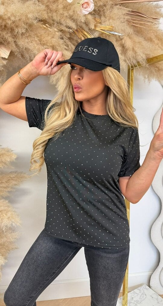 BY SWAN SPARKLE TEE 9368 BLACK