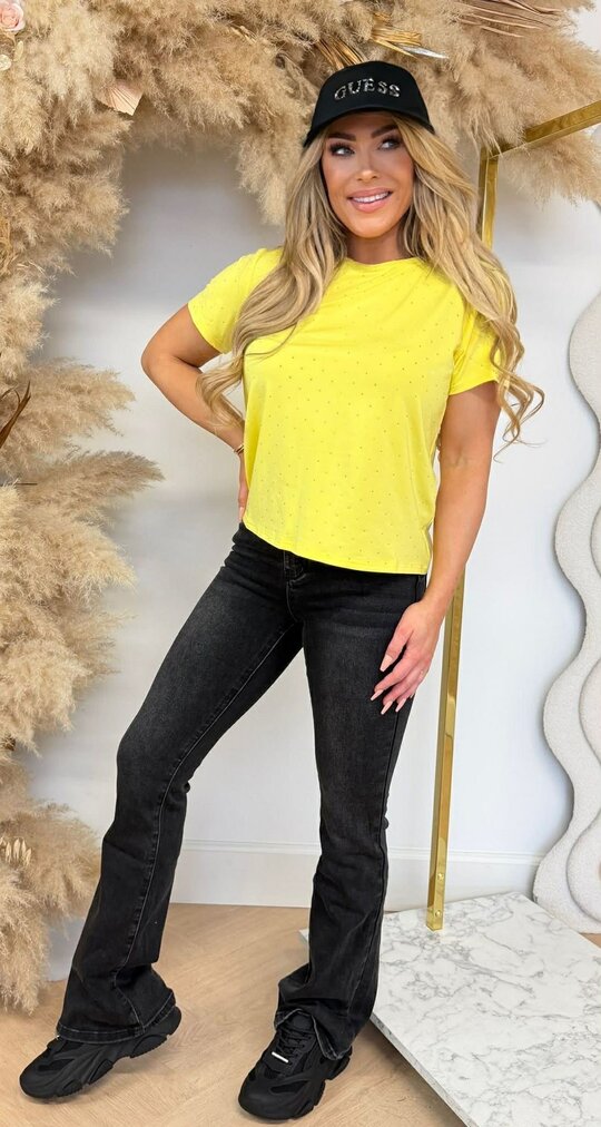 BY SWAN SPARKLE TEE 9368 YELLOW