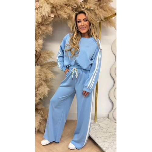 MAARTJE STRIPE SET ICEBLUE