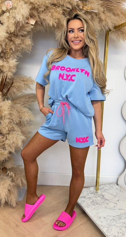 BROOKLYN NYC SET ICEBLUE