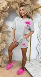 PALM SHORT SET GREY