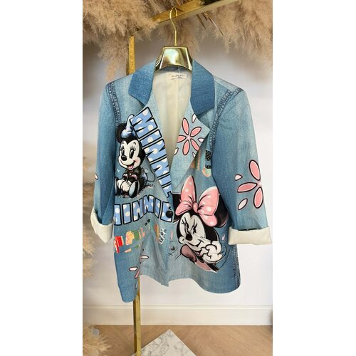 MINNIE HAPPY BLAZER DENIMBLUE