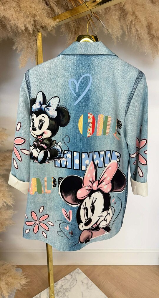 MINNIE HAPPY BLAZER DENIMBLUE