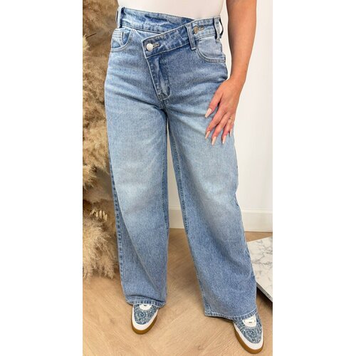 SAAR WIDE LEG JEANS 1081 DENIMBLUE